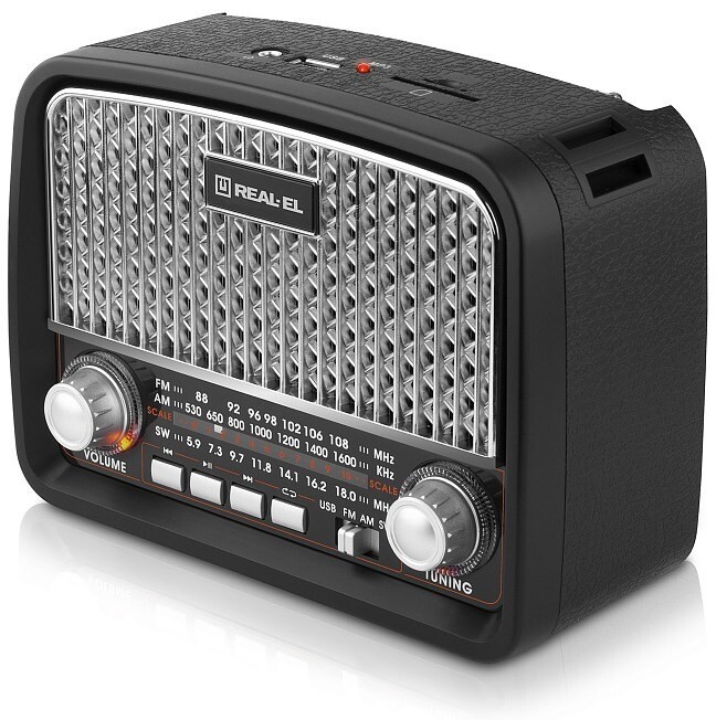 Радиоприемник REAL-EL X-520 Black