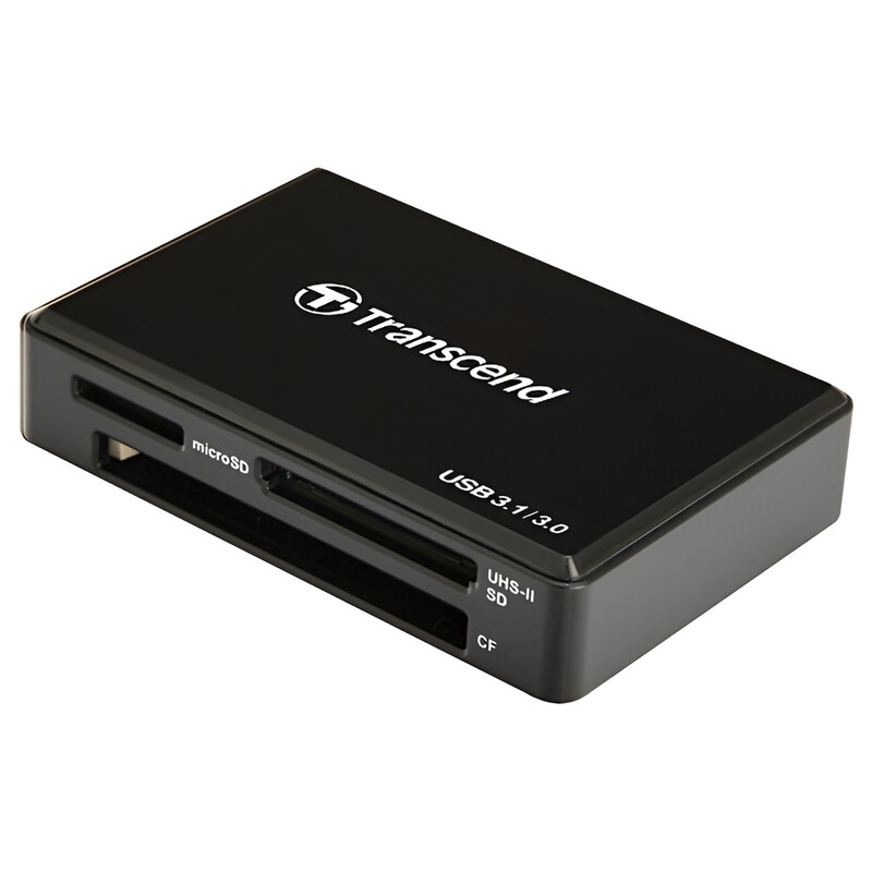 Картрідер Transcend TS-RDF9K2 Black USB3.1-SD/microSD/CF