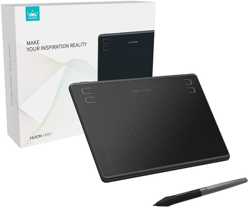 Графический планшет Huion HS64 + перчатка