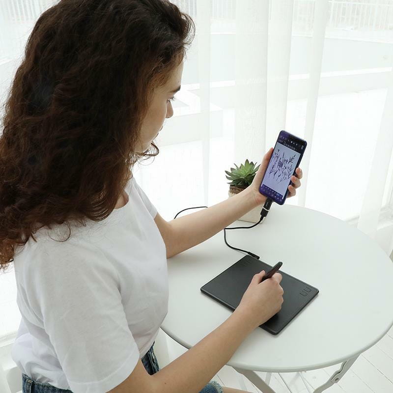 Графический планшет Huion HS64 + перчатка
