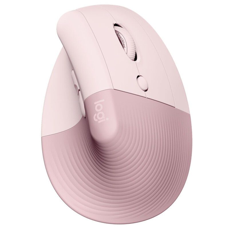 Миша бездротова Logitech Lift Vertical Ergonomic Rose (910-006478)
