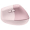 Фото - Миша бездротова Logitech Lift Vertical Ergonomic Rose (910-006478) | click.ua