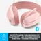 Фото - Bluetooth-гарнітура Logitech Zone Vibe 100 Wireless Rose (981-001224) | click.ua