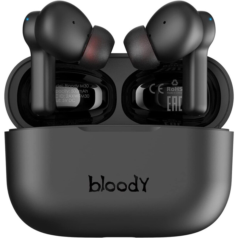 Bluetooth-гарнітура A4Tech Bloody M30 Black+Red