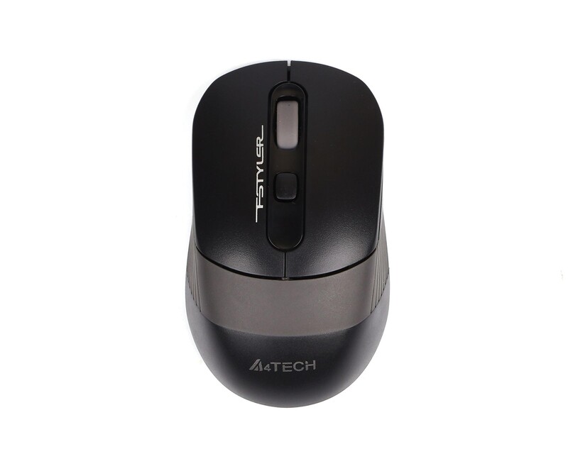 Комплект (клавиатура, мышь) беспроводной A4Tech FG1010S Black/Grey