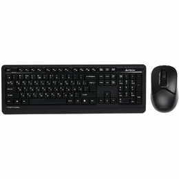 Комплект (клавіатура, миша) бездротовий A4Tech FG1012S Black/Grey