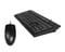 Фото - Комплект (клавиатура, мышь) A4Tech KR-8372S Black | click.ua