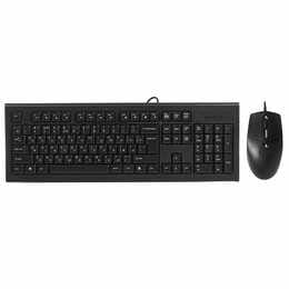 Комплект (клавіатура, миша) A4Tech KR-8572S Black