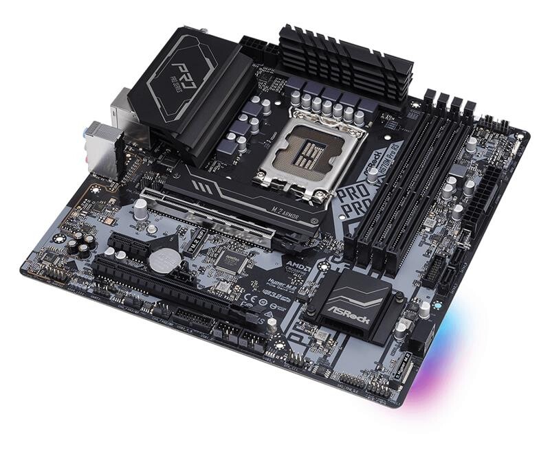 Материнська плата ASRock H670M Pro RS Socket 1700