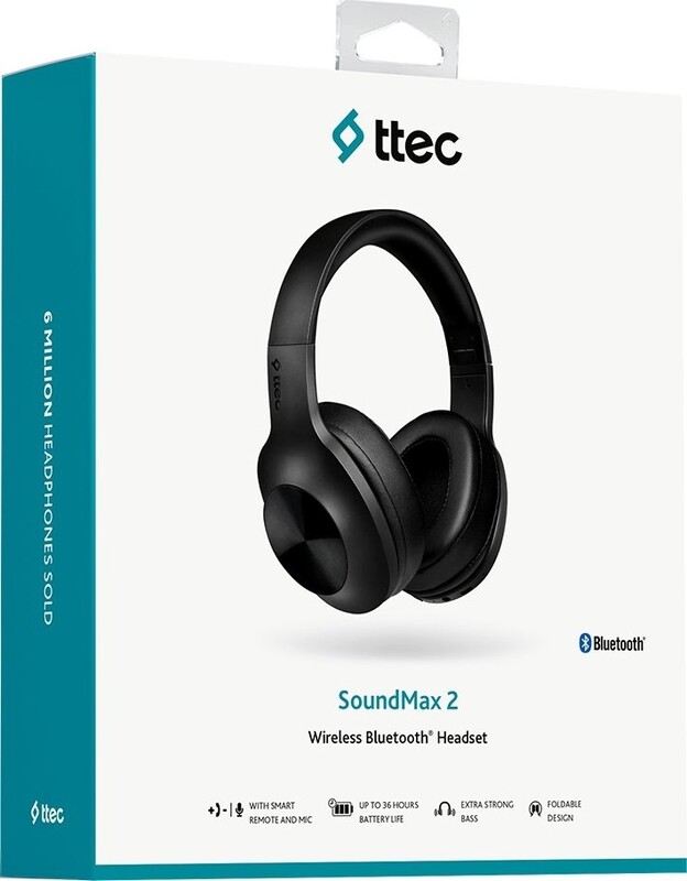 Bluetooth-гарнитура Ttec SoundMax 2 Black (2KM131S)