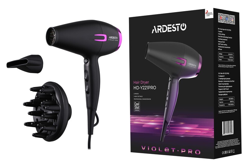 Фен Ardesto HD-Y221PRO