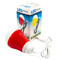 Фото - USB-светильник с LED-лампочкой Dengos, шнур ~1м, 5V, 5W, Red (LED-BULB-5V5W-RED) | click.ua