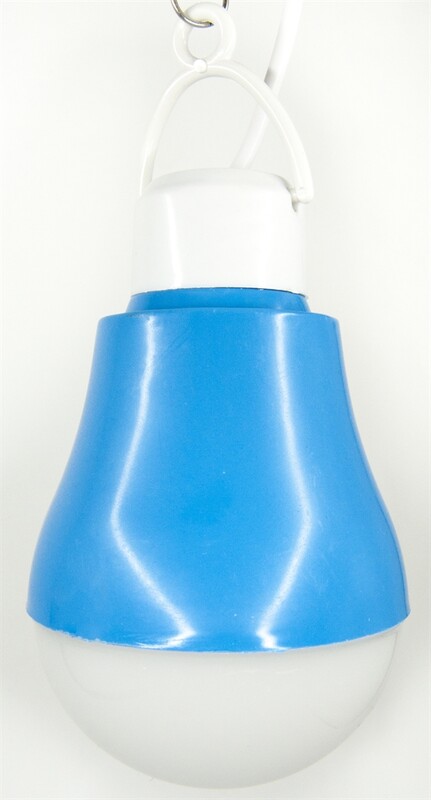 USB-светильник с LED-лампочкой Dengos, шнур ~1м, 5V, 5W, Blue (LED-BULB-5V5W-BLUE)