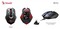 Фото - Мышь беспроводная Bloody R80 Plus (Skull) Black | click.ua