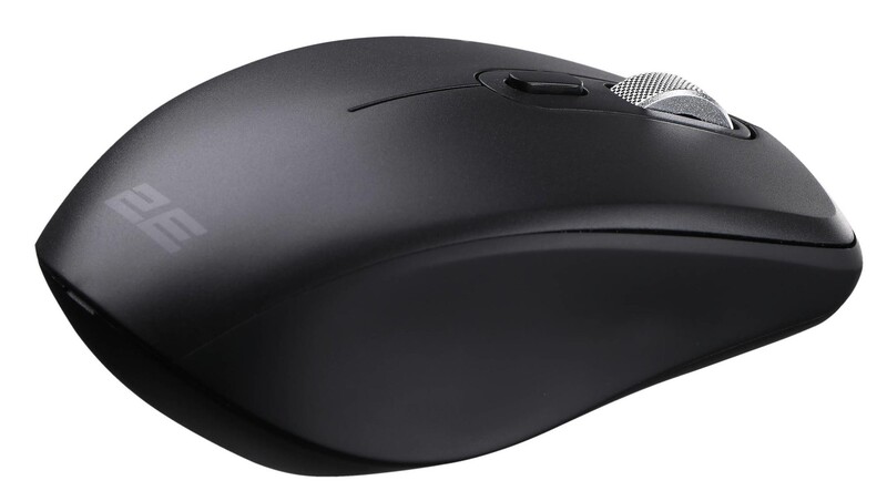 Мышь беспроводная 2E MF225 Silent WL BT Black (2E-MF225WBK)