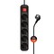 Фото - Фільтр живлення СolorWay (CW-PSEA55BK) 5 розеток, 5м, Black | click.ua
