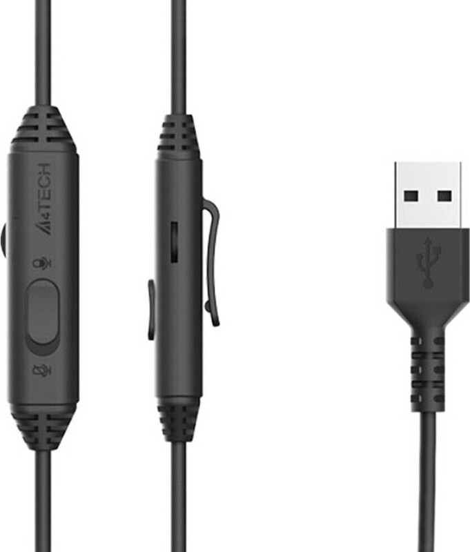 Гарнітура A4Tech FH100U Stone Black