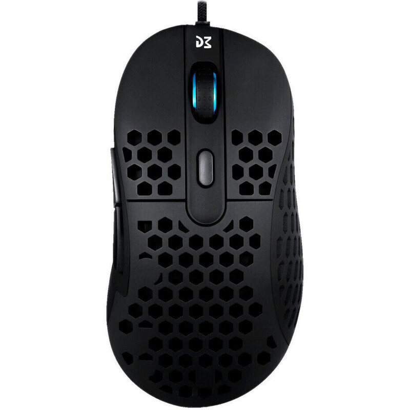 Мышь Dream Machines DM6 Holey Black USB