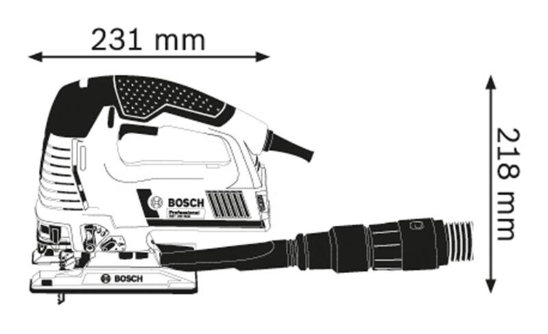 Лобзик Bosch GST 160 BCE (0.601.518.000)