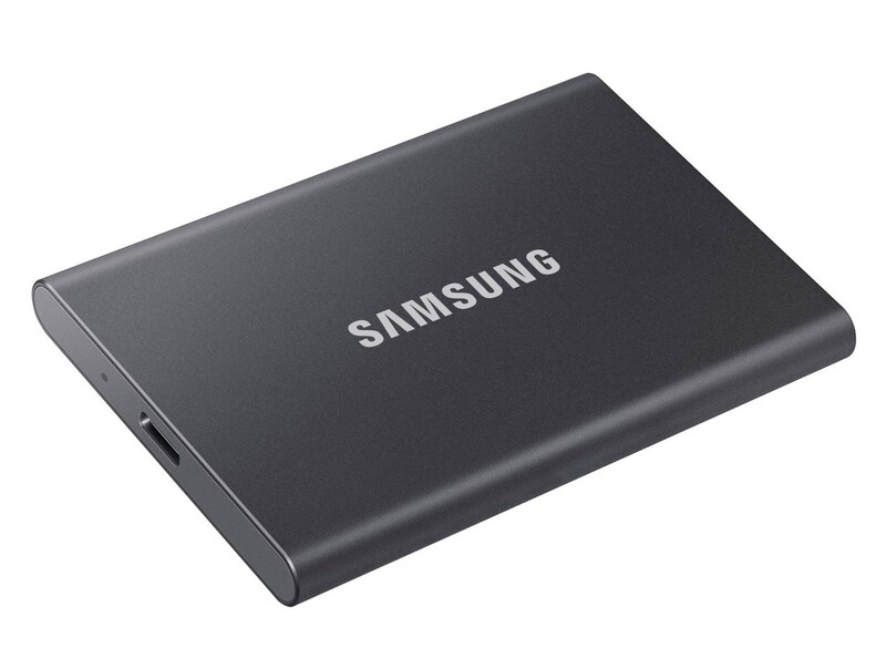 Накопичувач зовнішній SSD 2TB Samsung T7 Titan Gray (MU-PC2T0T/WW)