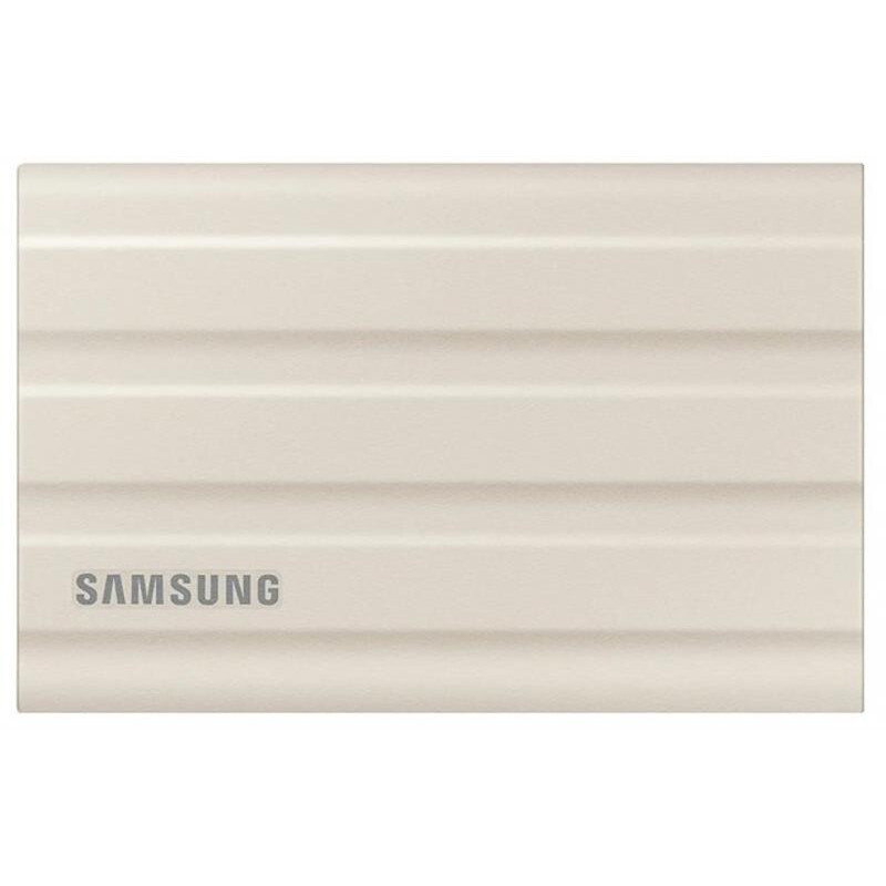 Накопичувач зовнішній SSD 1TB Samsung T7 Shield Beige (MU-PE1T0K/EU)
