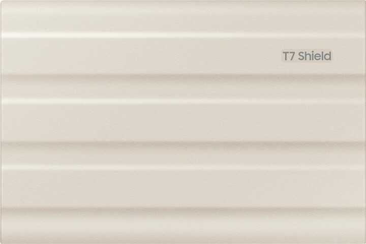 Накопитель внешний SSD 2TB Samsung T7 Shield Beige (MU-PE2T0K/EU)