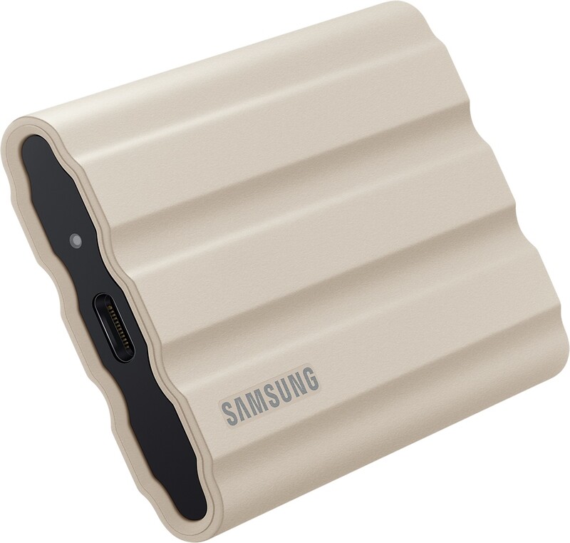 Накопитель внешний SSD 2TB Samsung T7 Shield Beige (MU-PE2T0K/EU)