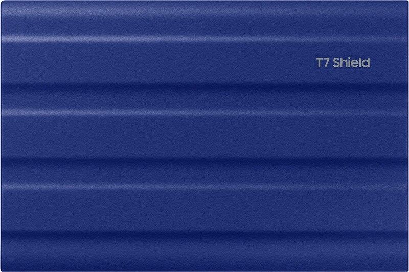 Накопичувач зовнішній SSD 2TB Samsung T7 Shield Blue (MU-PE2T0R/EU)