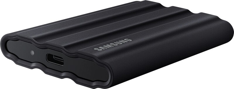 Накопичувач зовнішній SSD 2TB Samsung T7 Shield Black (MU-PE2T0S/EU)