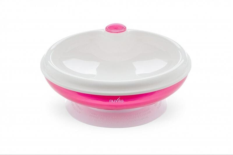 Дитяча тарілка Nuvita NV1427 Pink