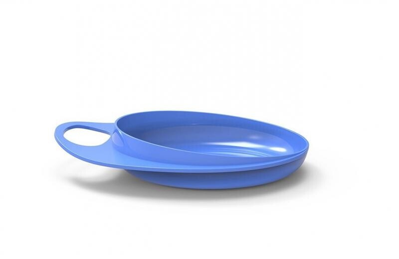 Набір дитячих тарілок Nuvita Easy Eating NV8451 Blue