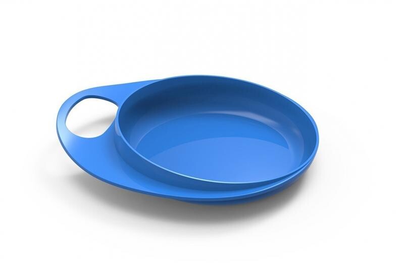 Набір дитячих тарілок Nuvita Easy Eating NV8451 Blue