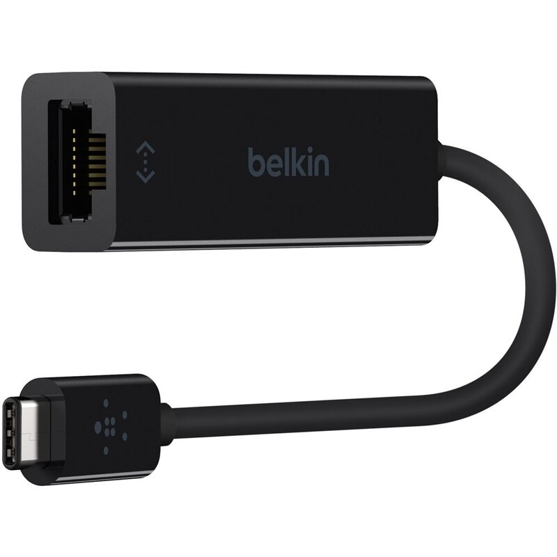 Мережевий адаптер USB-C-RJ-45 Gigabit Ethernet (F2CU040btBLK)