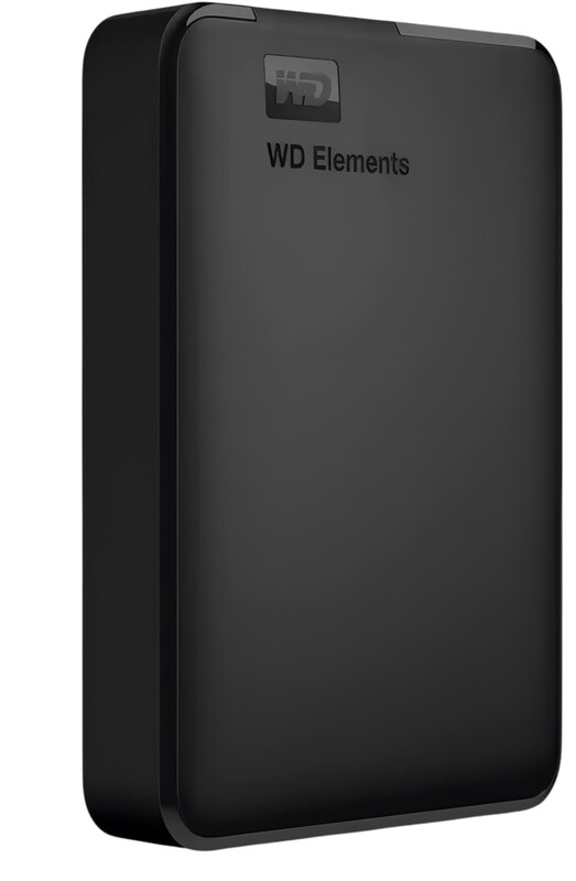 Зовнішній жорсткий диск 2.5" USB 1.0TB WD Elements Black (WDBUZG0010BBK-WESN)