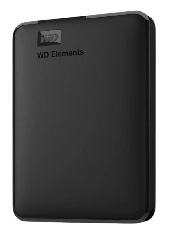 Зовнішній жорсткий диск 2.5" USB 1.0TB WD Elements Black (WDBUZG0010BBK-WESN)