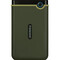 Фото - Накопичувач зовнiшнiй HDD 2.5" USB 2.0TB Transcend StoreJet 25M3 Military Green Slim (TS2TSJ25M3G) | click.ua