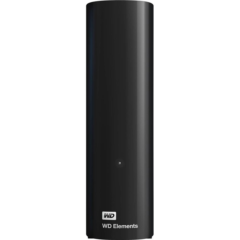 Внешний жесткий диск 3.5" USB 10.0TB WD Elements Desktop Black (WDBWLG0100HBK-EESN)
