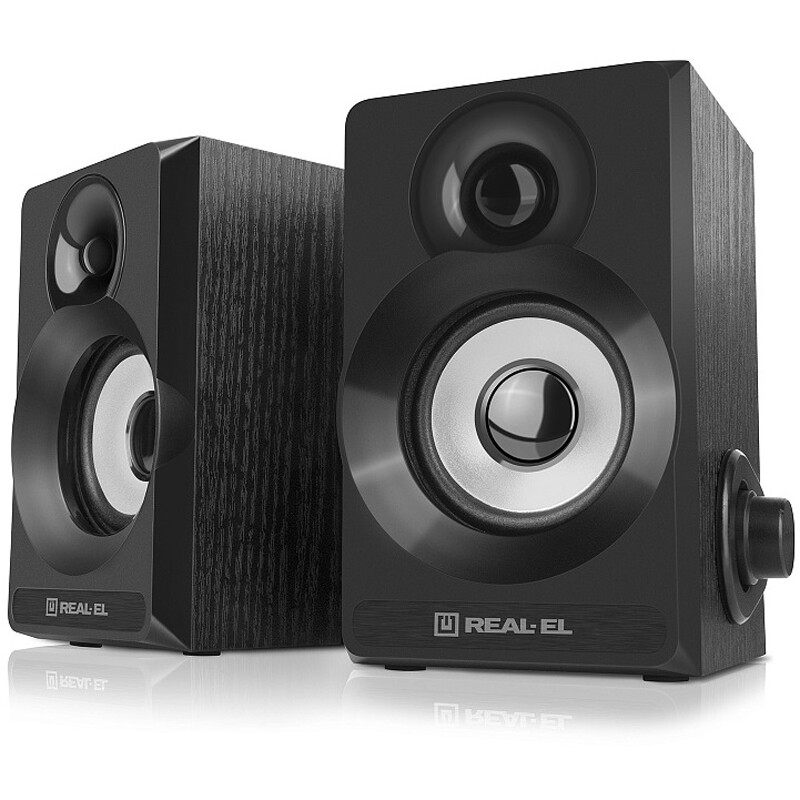 Акустична система REAL-EL S-200 Black