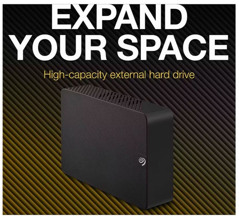 Зовнішній жорсткий диск 3.5" USB 10.0TB Seagate Expansion Desktop Black (STKP10000400)