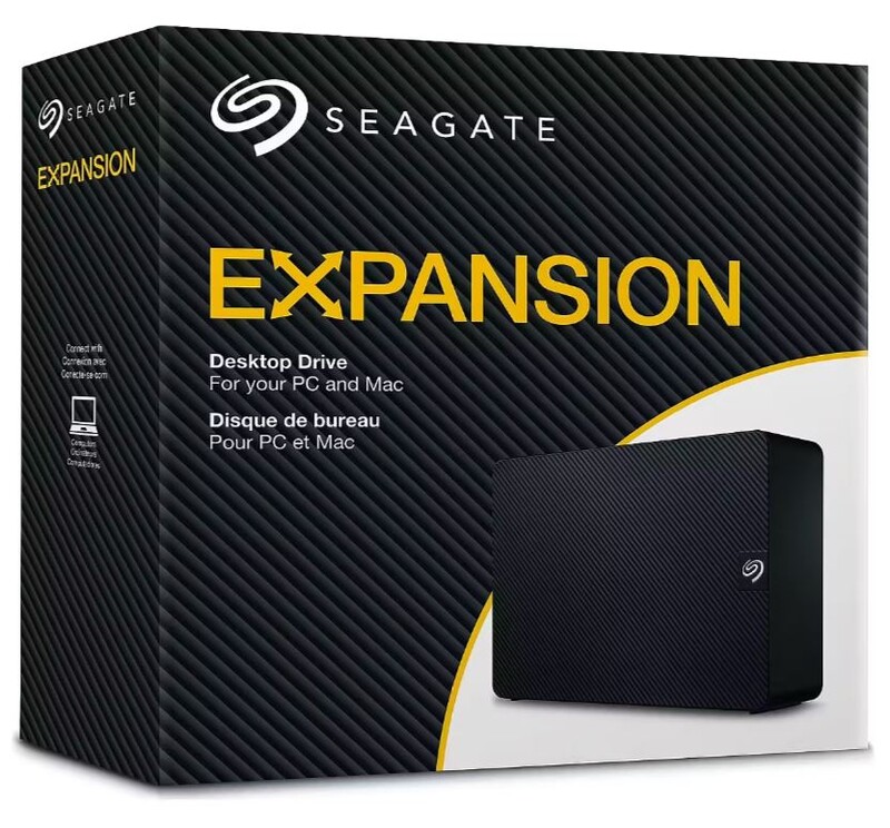 Зовнішній жорсткий диск 3.5" USB 10.0TB Seagate Expansion Desktop Black (STKP10000400)