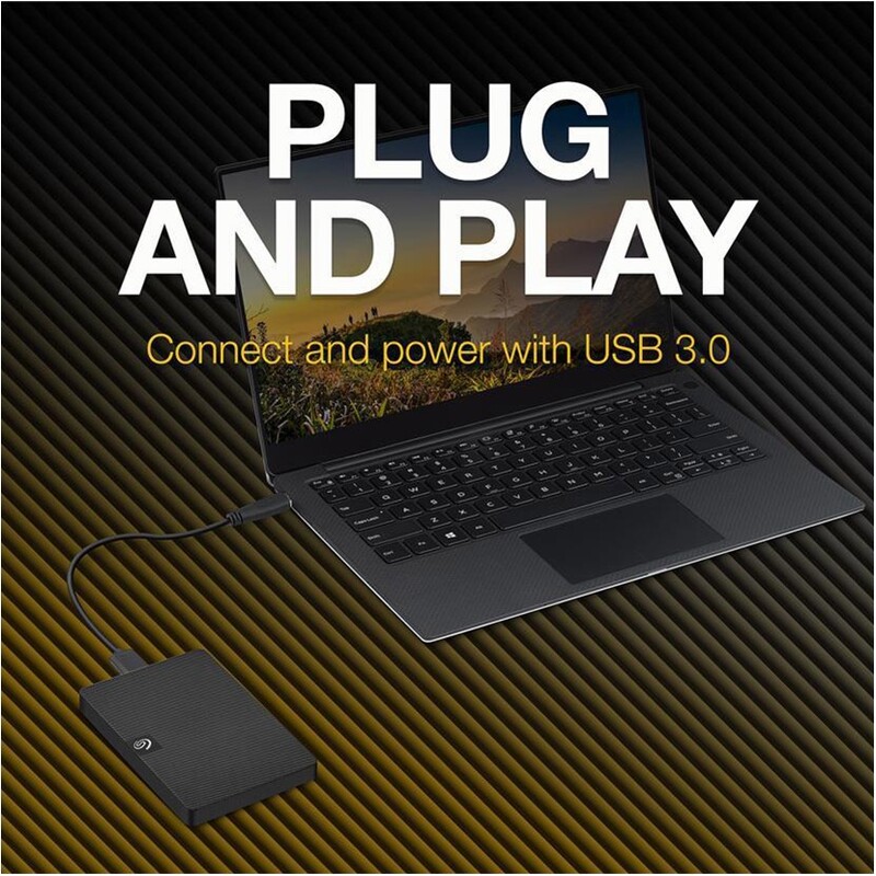 Зовнішній жорсткий диск 2.5" USB 2.0TB Seagate Expansion Portable Black (STKM2000400)
