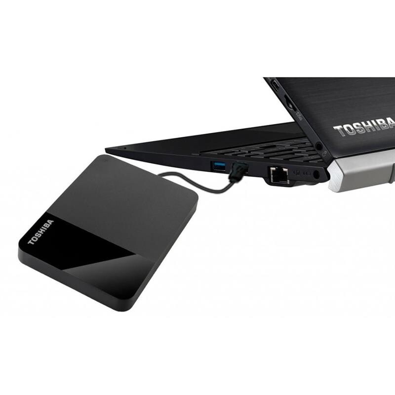 Зовнішній жорсткий диск 2.5" USB 2.0ТB Toshiba Canvio Ready Black (HDTP320EK3AA)