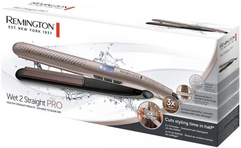 Утюжок (выпрямитель) для волос Remington S7970 Wet 2 Straight Pro
