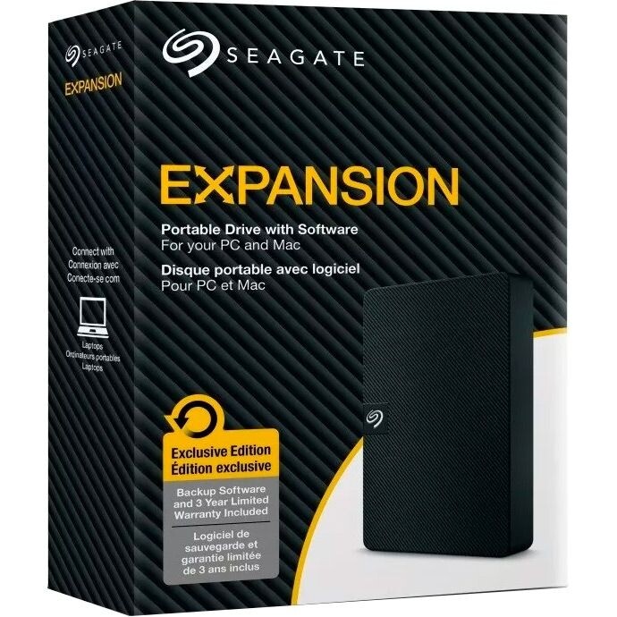 Внешний жесткий диск 2.5" USB 5.0TB Seagate Expansion Portable Black (STKM5000400)