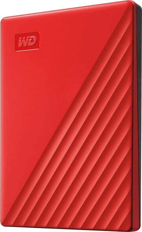 Внешний жесткий диск 2.5" USB 2.0TB WD My Passport Red (WDBYVG0020BRD-WESN)