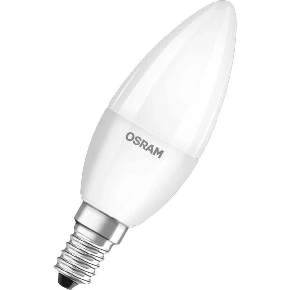 Лампа світлодіодна Osram LED Value Е14 5-40W 2700K 220V B40 (4052899326453)
