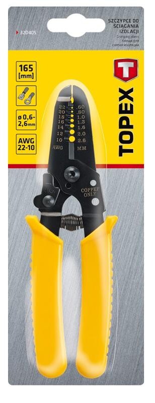 Клещи для обжима Topex 32D405