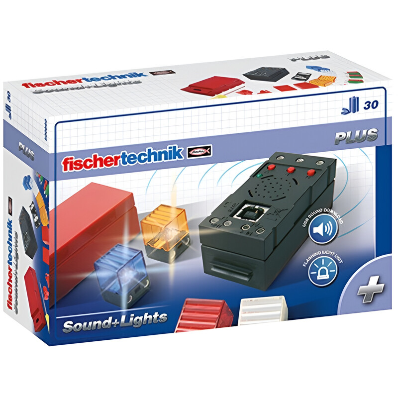 Набор Fischertechnik Plus LED-подсветка и звуковой контроллер (FT-500880)