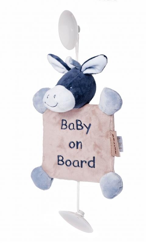 М`яка іграшка Nattou Віслюк Алекс Baby on Board (321341)