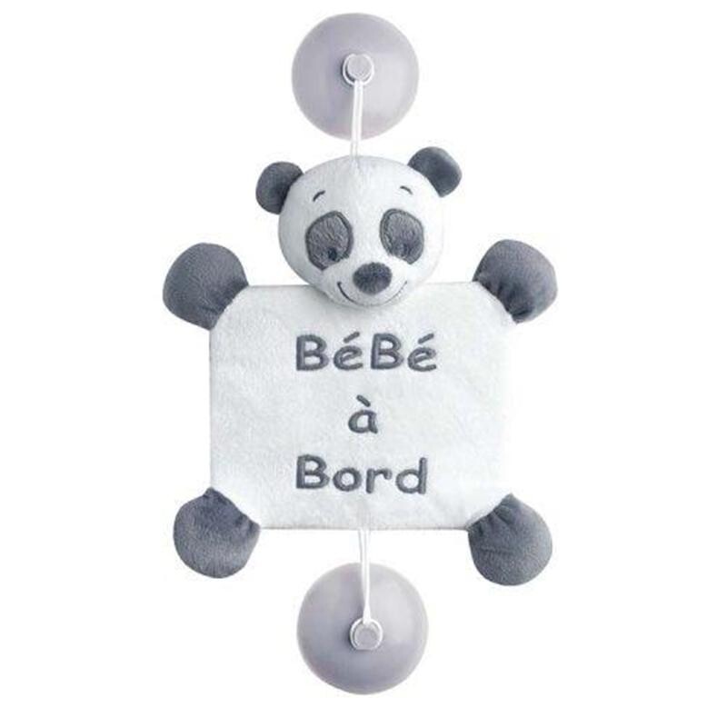 М`яка іграшка Nattou Панда Лулу Baby on Board (963459)
